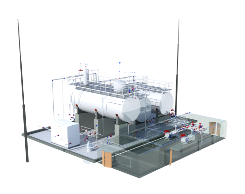 Gas transport and distribution